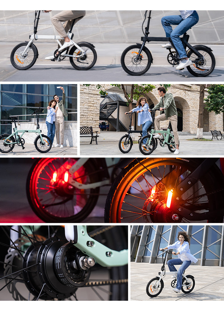 ENGWE P20 Lightweight Torque Sensor Folding E-Bike image 3