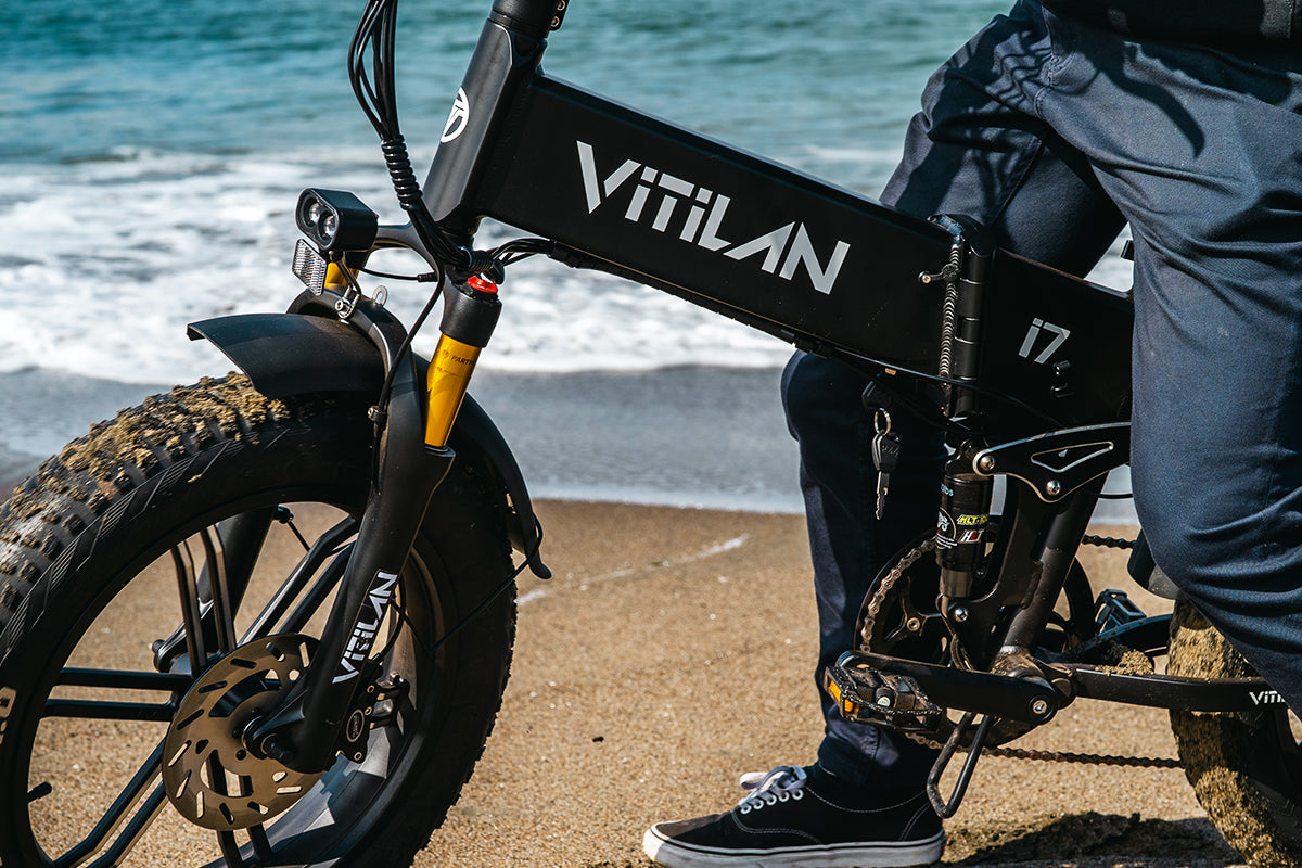 Vitilan I7 Pro Folding Full Suspension Electric Bike image 13