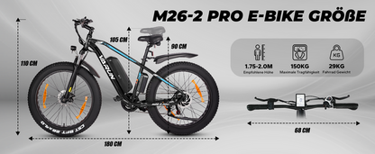 VARUN M26-2 PRO Fat-Tire E-Bike