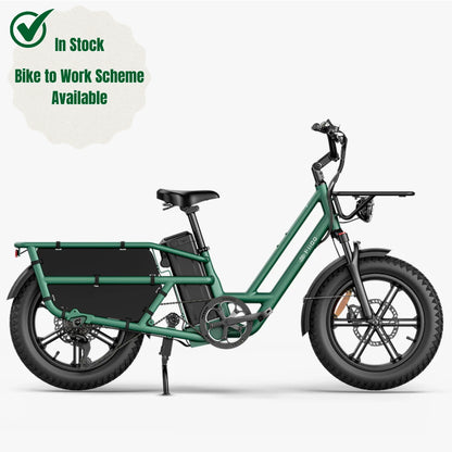 In Stock | Fiido T2 Longtail Cargo E-bike (Bike to Work Scheme Only)