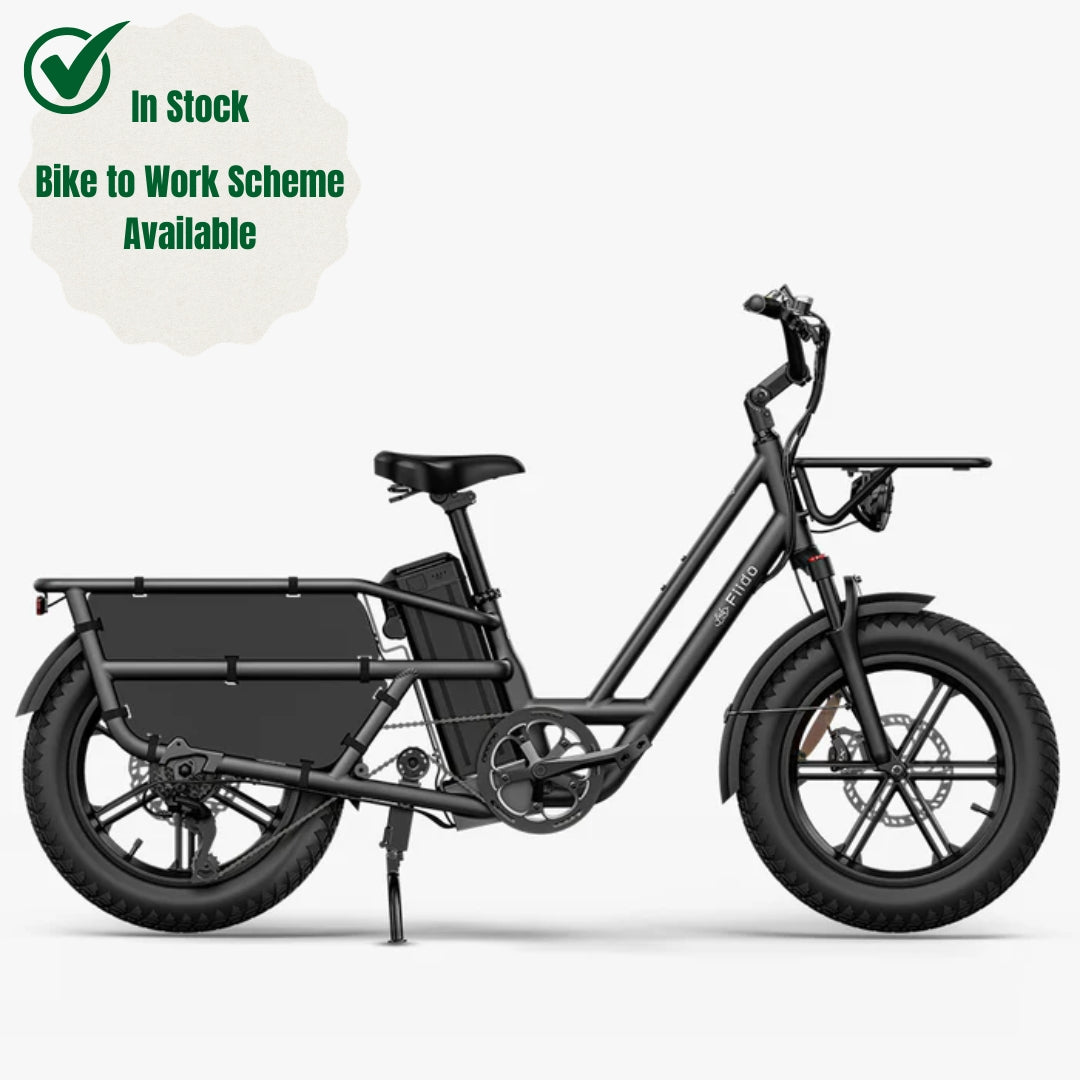 In Stock | Fiido T2 Longtail Cargo E-bike (Bike to Work Scheme Only)