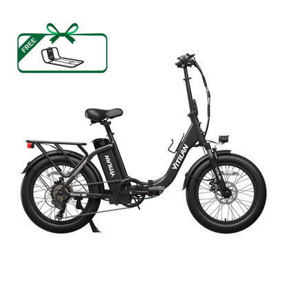 U3 Full Suspension Foldable Fat Tire Electric Bike