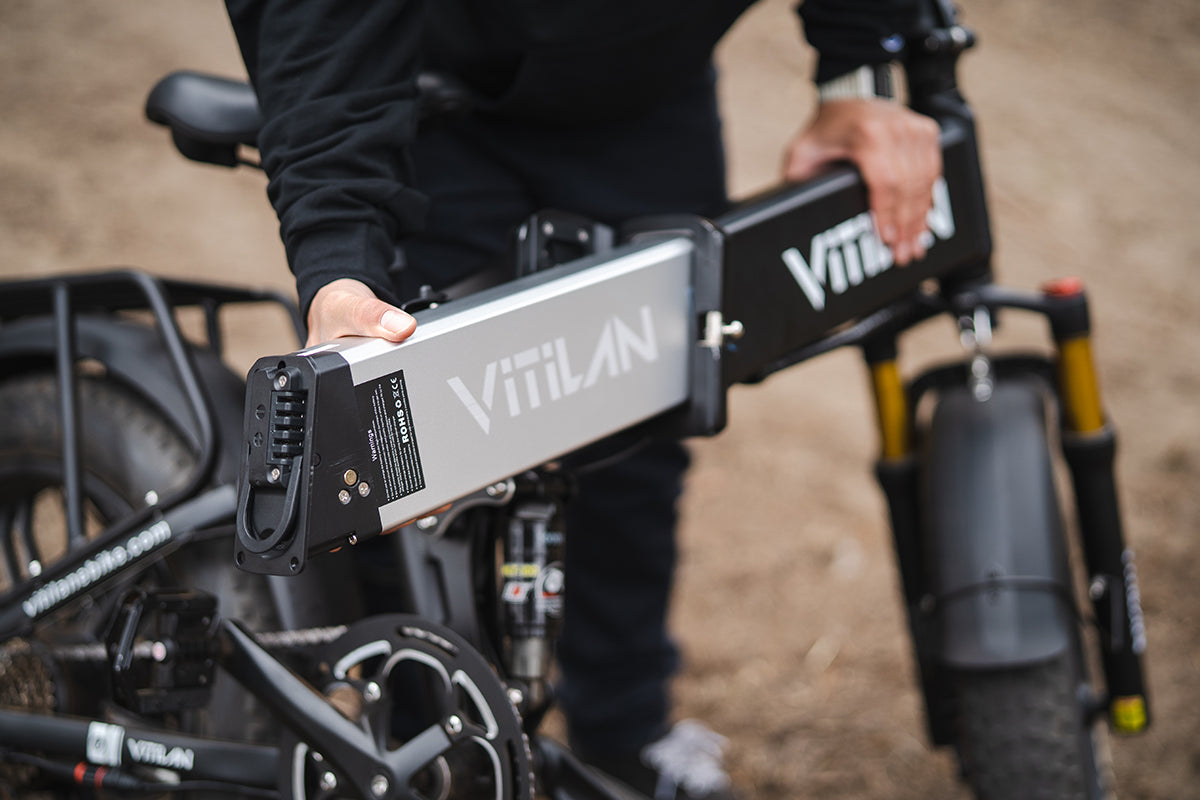 Vitilan I7 Pro Folding Full Suspension Electric Bike image 8