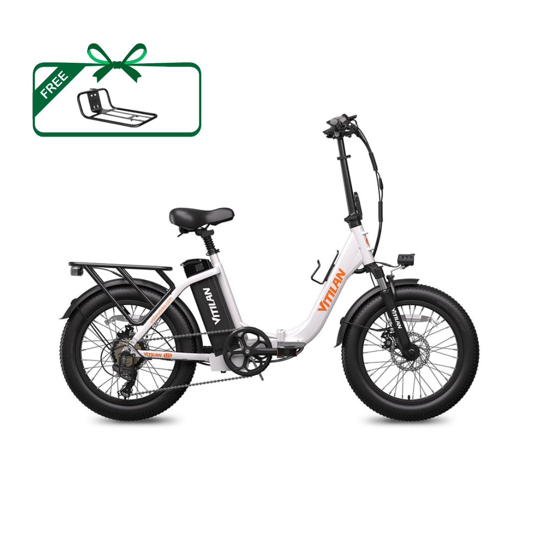 U3 Full Suspension Foldable Fat Tire Electric Bike