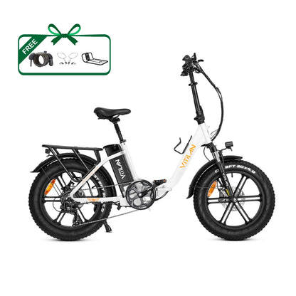 Vitilan U7 Step-thru Foldable Fat Tire Electric Bike