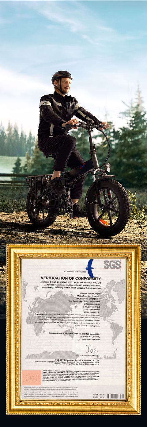 Engwe Engine X Foldable Electric Bike image 11