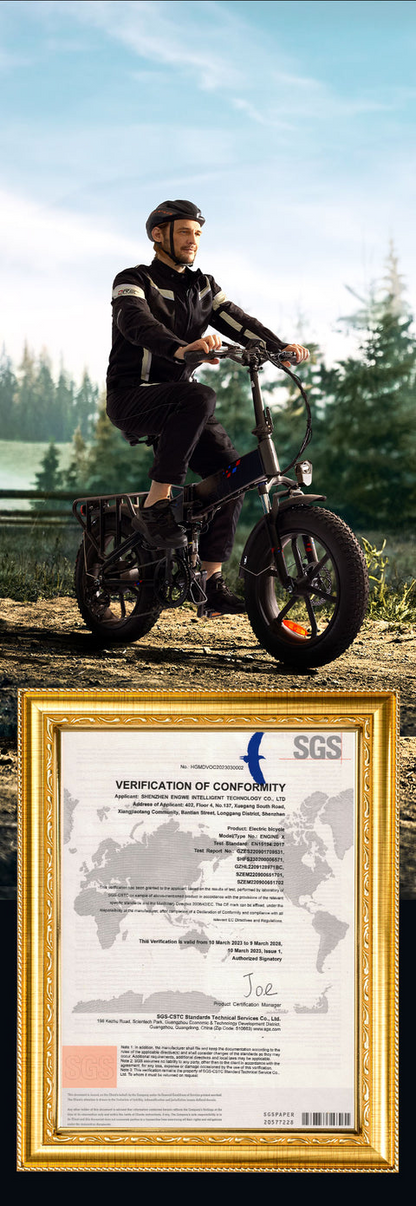 Engwe Engine X Foldable Electric Bike image 11