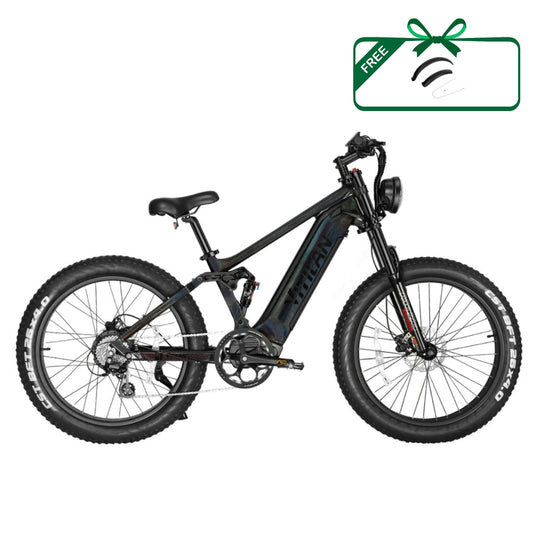 Vitilan T7PRO Full Suspension Mountain E-bike