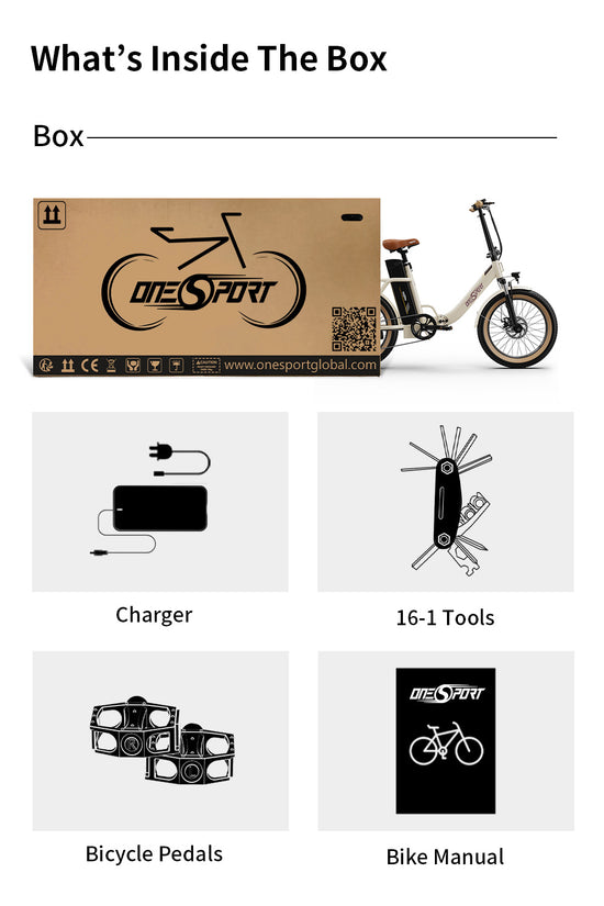 OneSport OT16-2 E-bike Available on the Cycle to Work Scheme