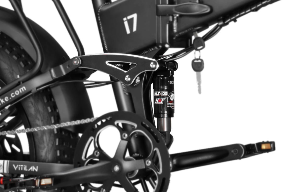 Vitilan I7 Pro Folding Full Suspension Electric Bike image 11