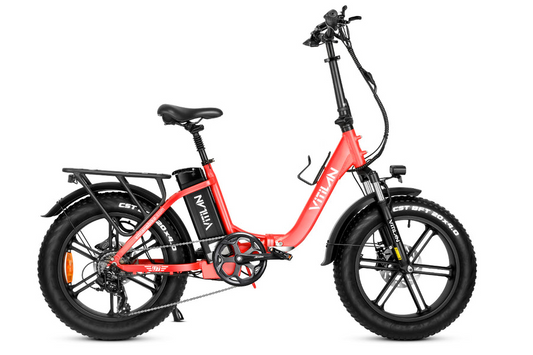 Vitilan U7 Step-thru Foldable Fat Tire Electric Bike Available on the Cycle to Work Scheme