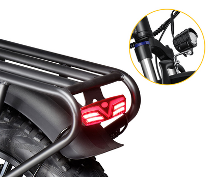 Vitilan V3 2.0 Folding Fat Tires Adult All Terrain Electric Bike image 11