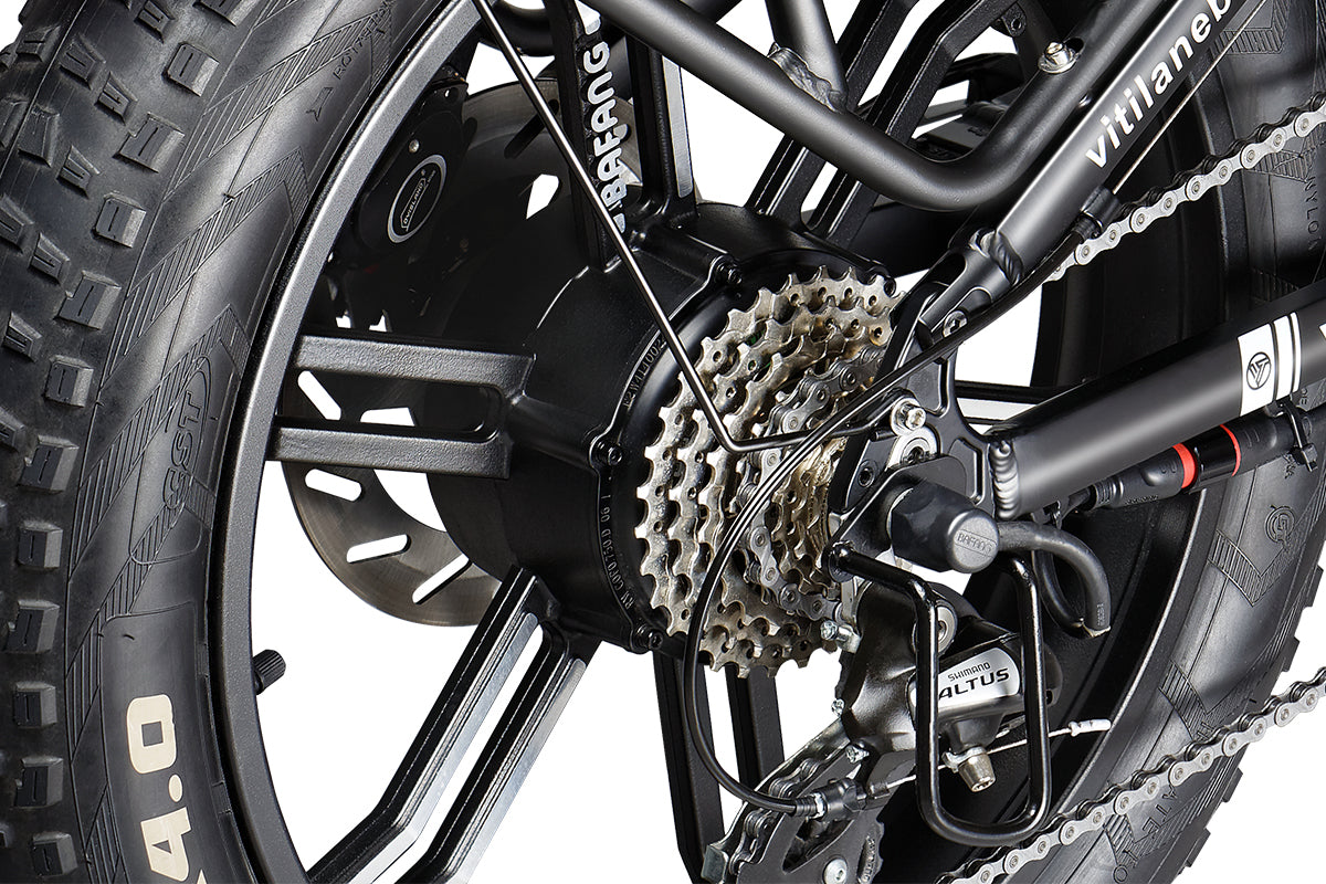 Vitilan I7 Pro Folding Full Suspension Electric Bike image 7