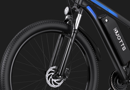 DUOTTS C29 Electric Bike Available on the Cycle to Work Scheme - Range, lights, front fork