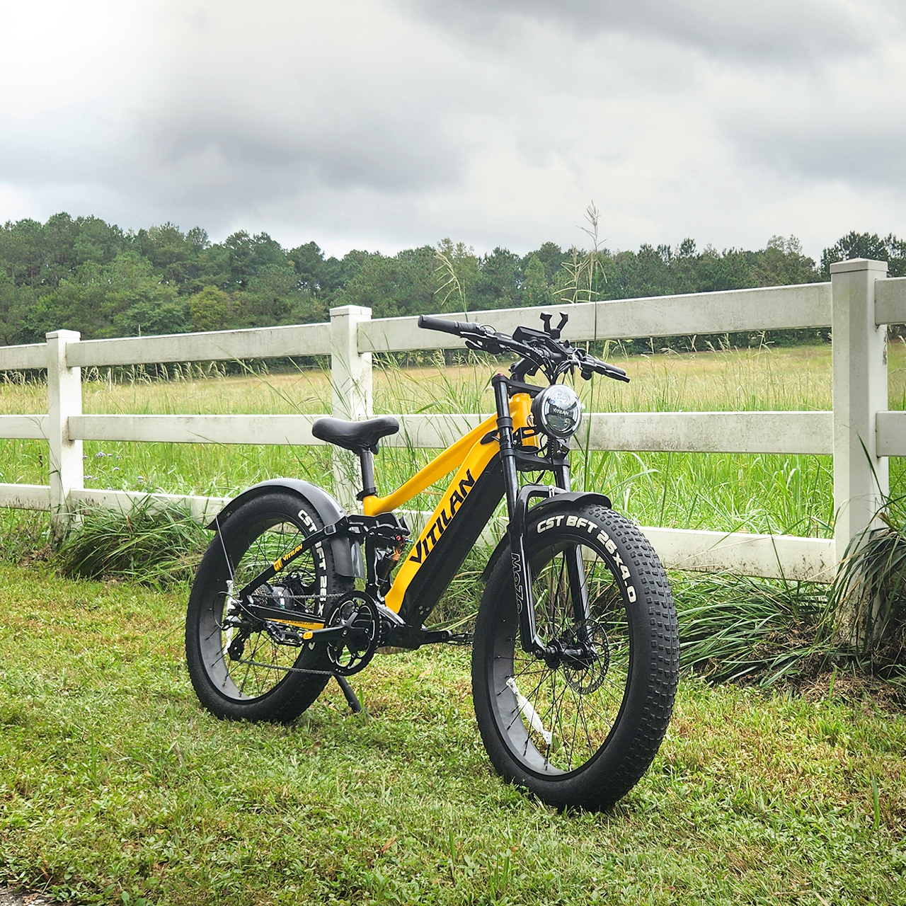 Vitilan T7 Full Suspension Mountain E-bike
