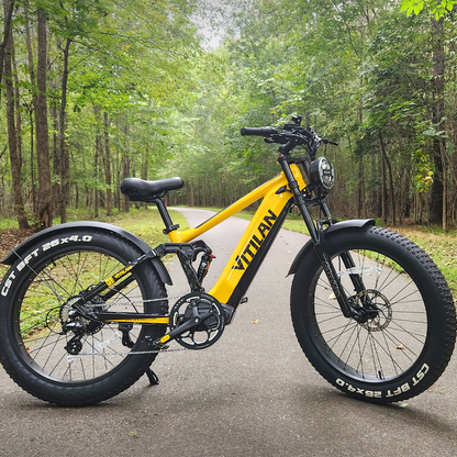 Vitilan T7 Full Suspension Mountain E-bike