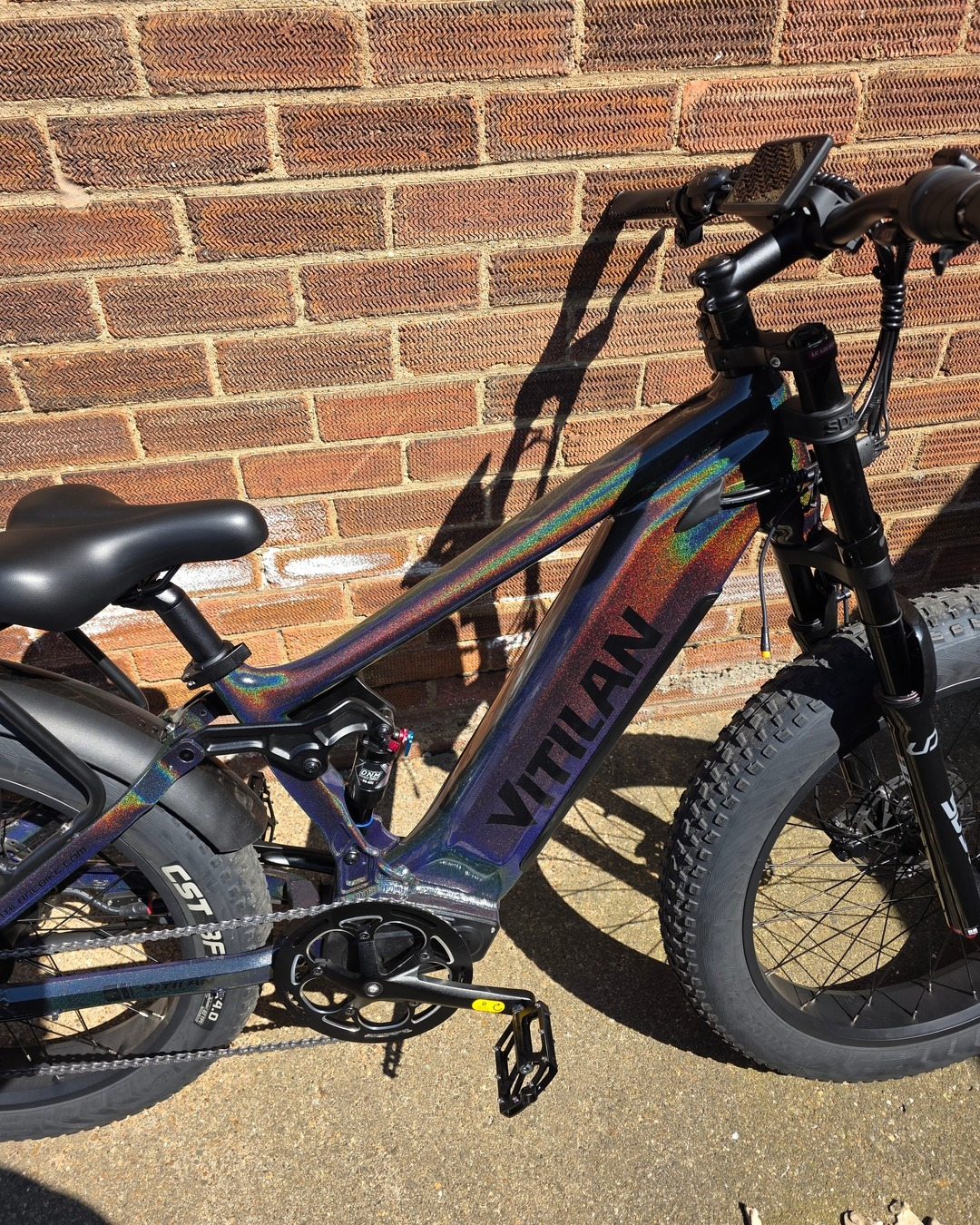 Vitilan T7 Full Suspension Mountain E-bike