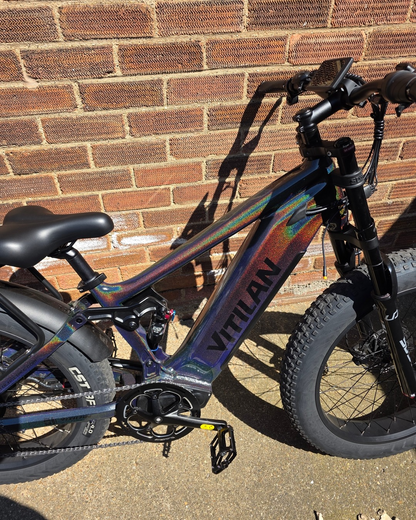 Vitilan T7 Full Suspension Mountain E-bike