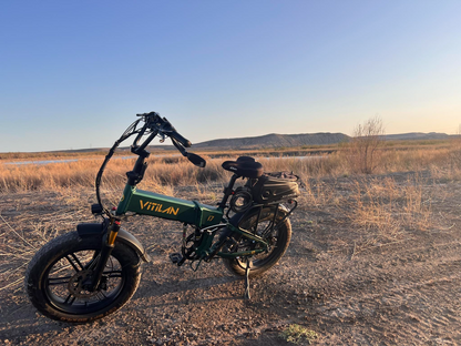 Vitilan I7 Pro Folding Full Suspension Electric Bike