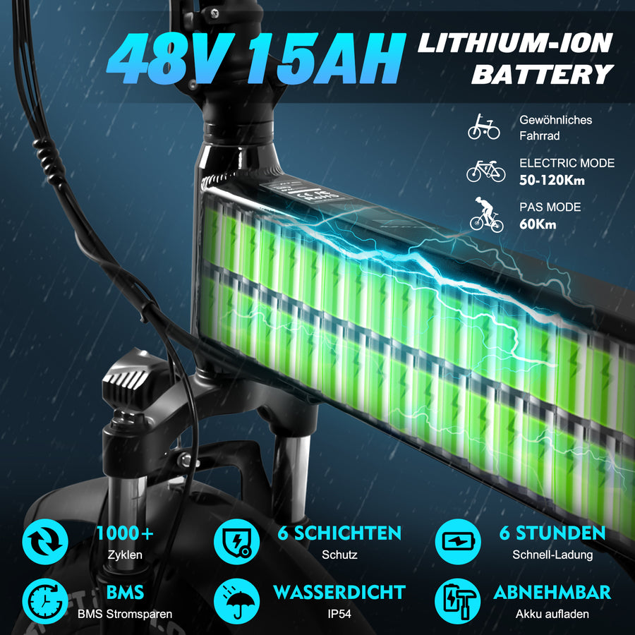 KAISDA K2P PRO Folding E-bike