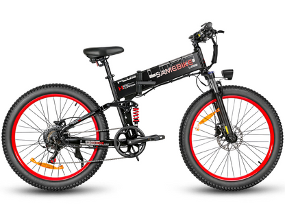 Samebike LO26 Plus Powerful 26" Fat Tire Foldable Ebike