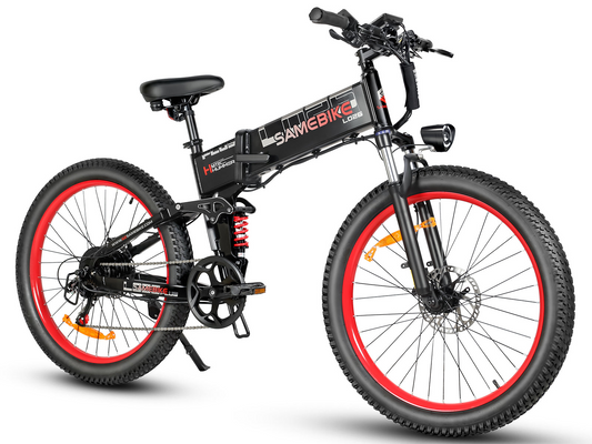 Samebike LO26 Plus Powerful 26" Fat Tire Foldable Ebike