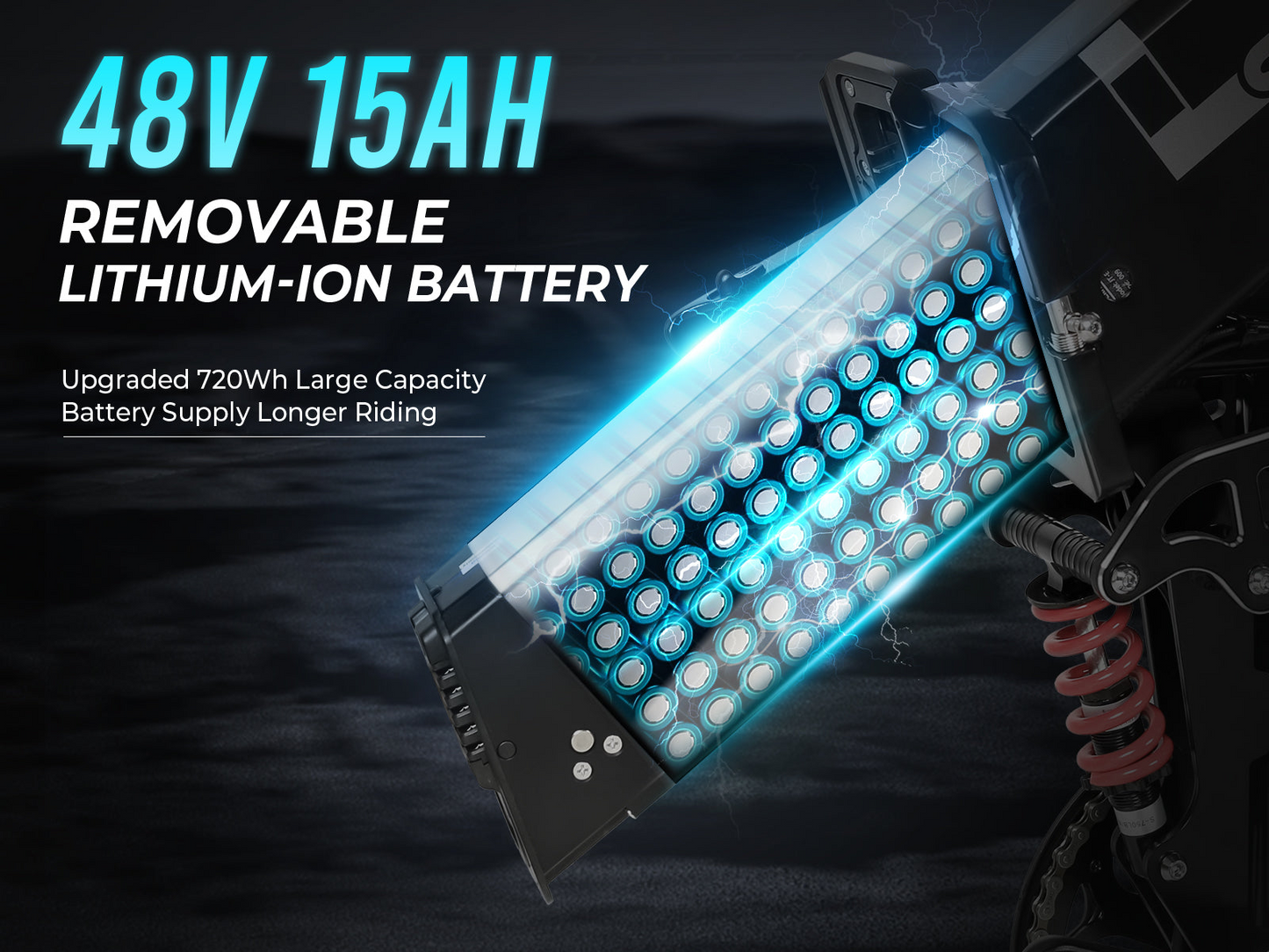 Samebike LO26 Plus Powerful 26" Fat Tire Foldable Ebike