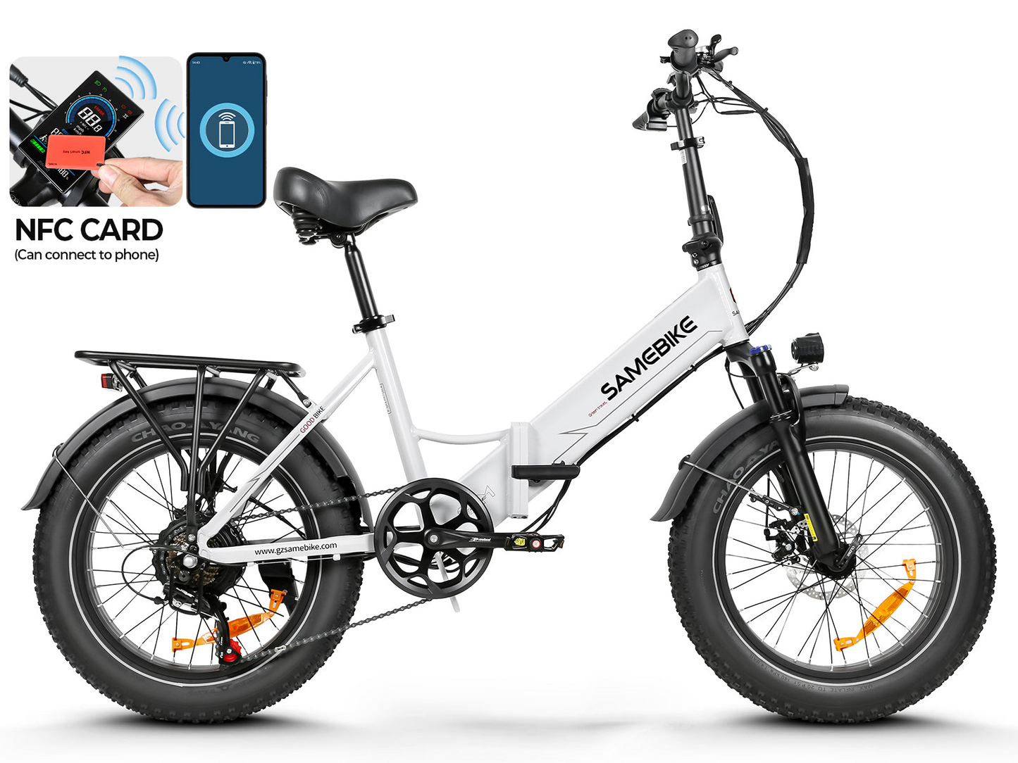 Samebike LOTDM200-II 250W Step-through Folding Bike