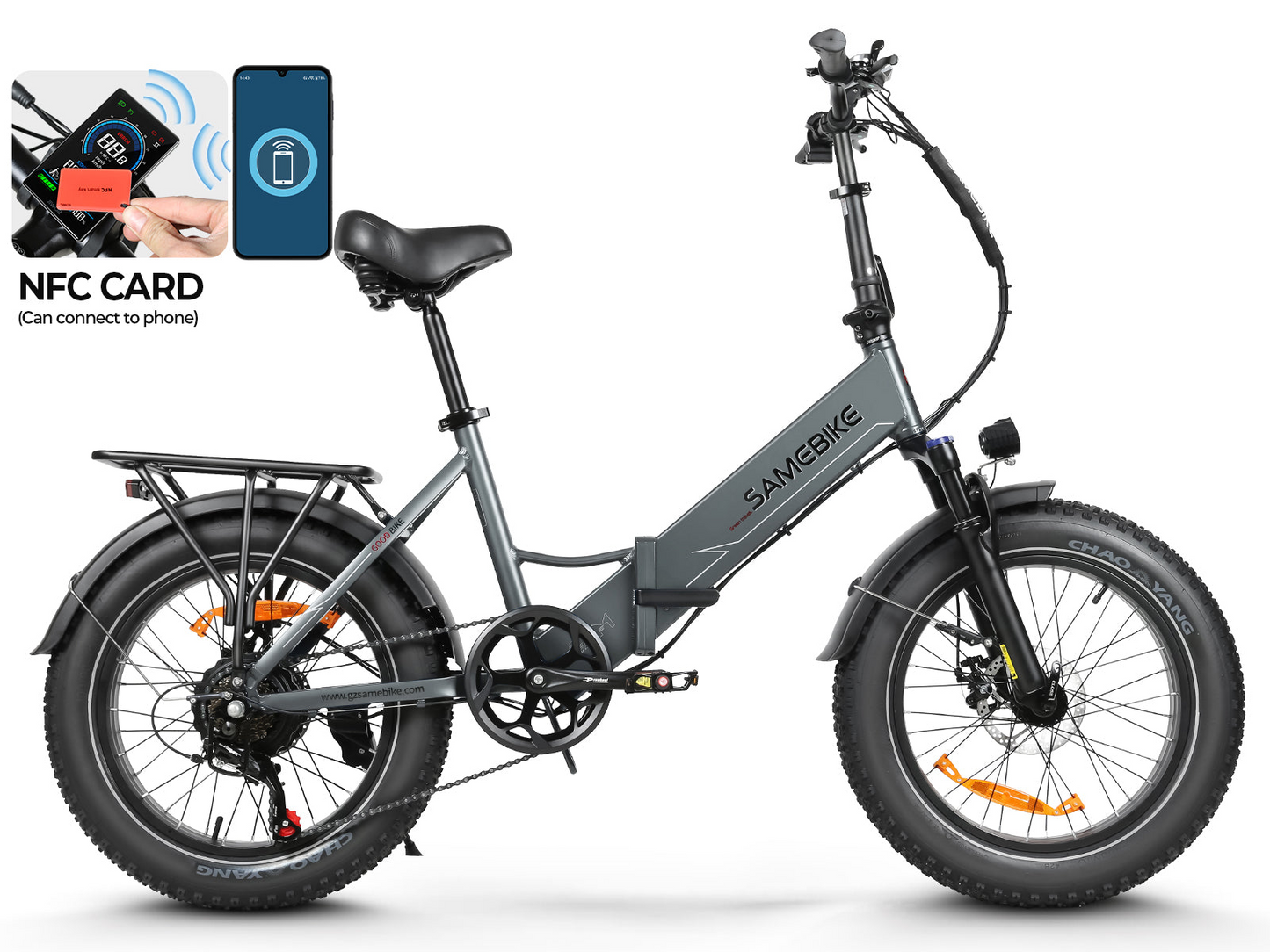 Samebike LOTDM200-II 250W Step-through Folding Bike