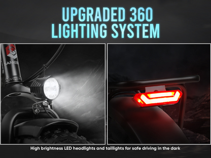 Samebike LOTDM200-II 250W Step-through Folding Bike