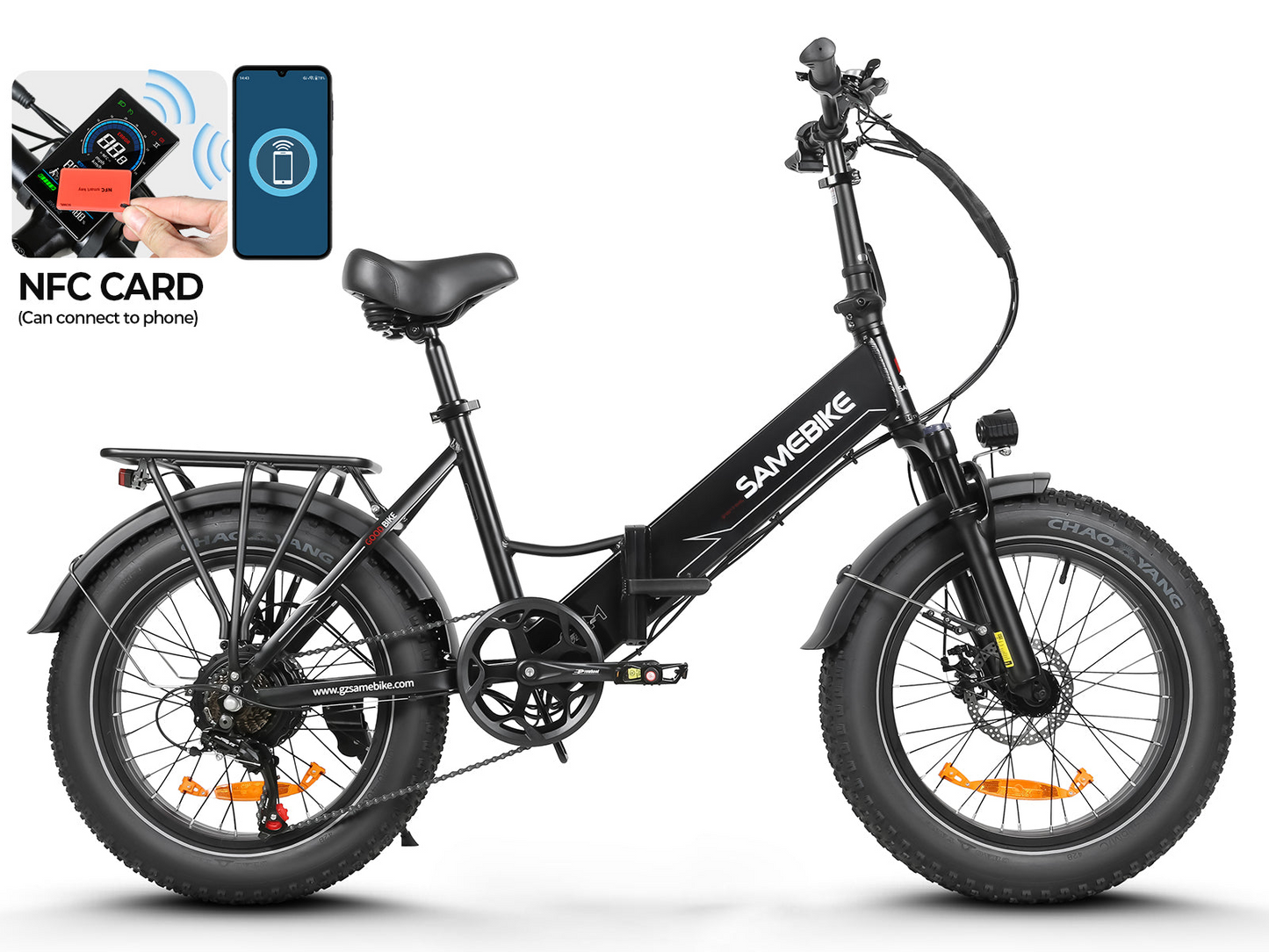 Samebike LOTDM200-II 250W Step-through Folding Bike