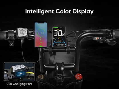 Samebike M20 1000W Retro Electric Bike