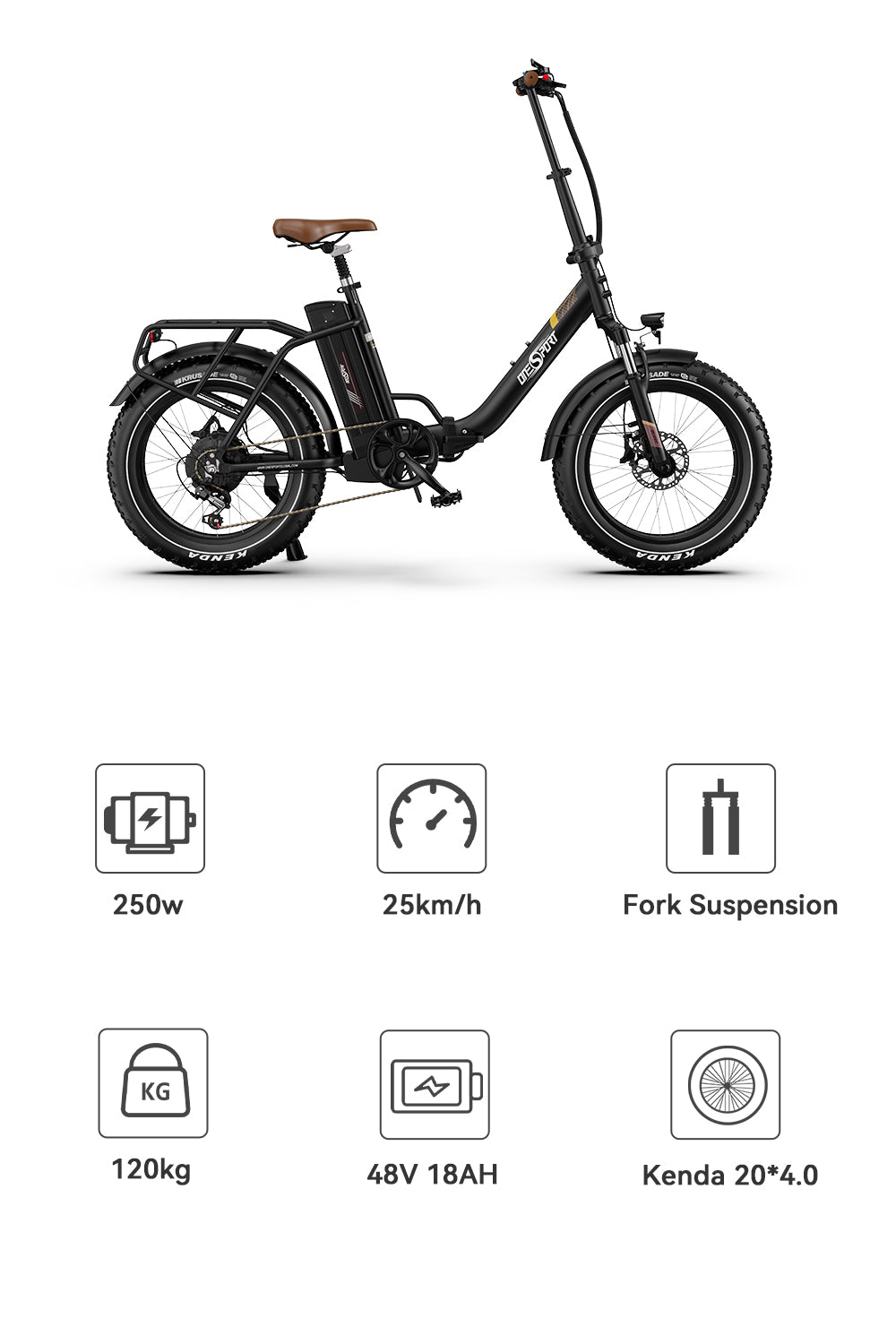 Onesport OT16 Max Folding E-Bike