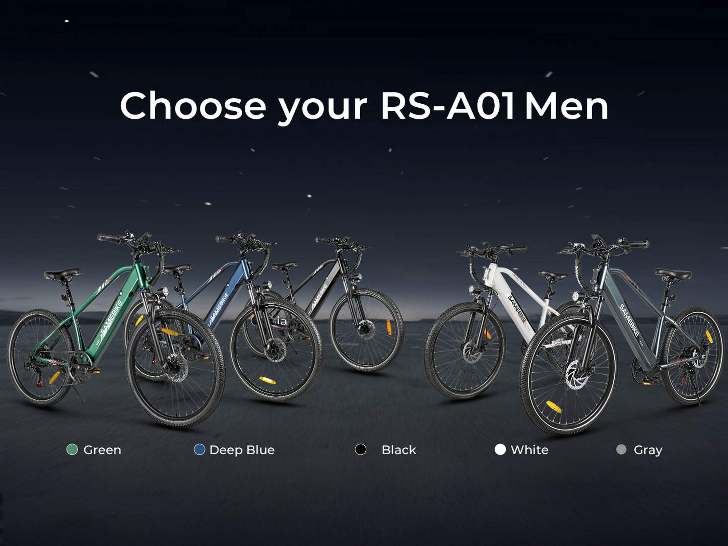 RS-A01 MEN Urban Electric Bicycle