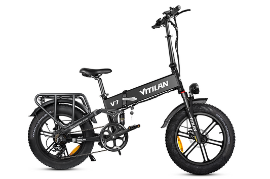 V7 Foldable All-Terrain Commuter Electric Bike