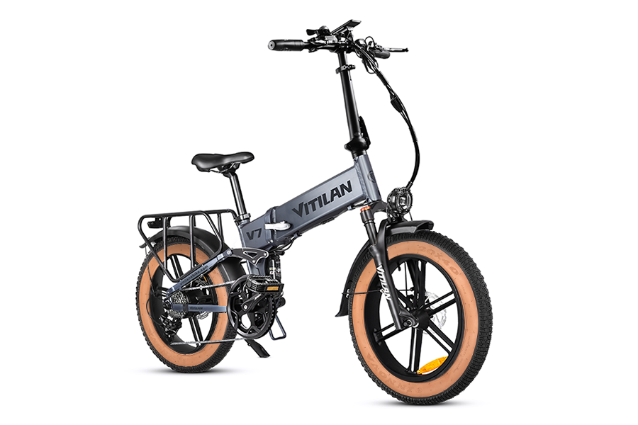 V7 Foldable All-Terrain Commuter Electric Bike
