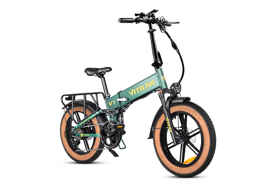 V7 Foldable All-Terrain Commuter Electric Bike
