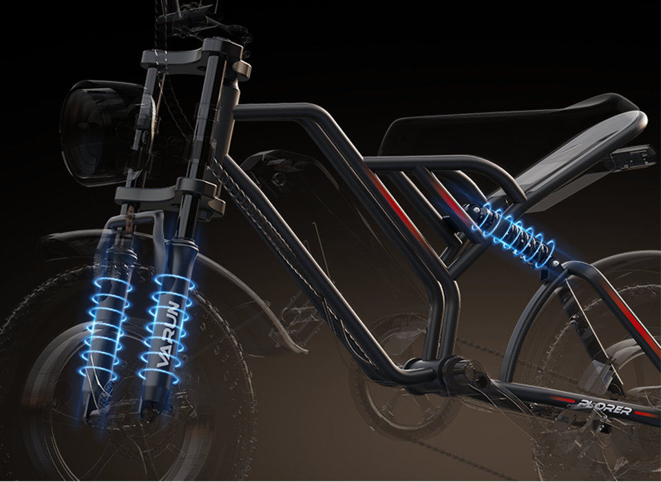 VARUN PLORER 16 inch Fat-Tire E-Bike