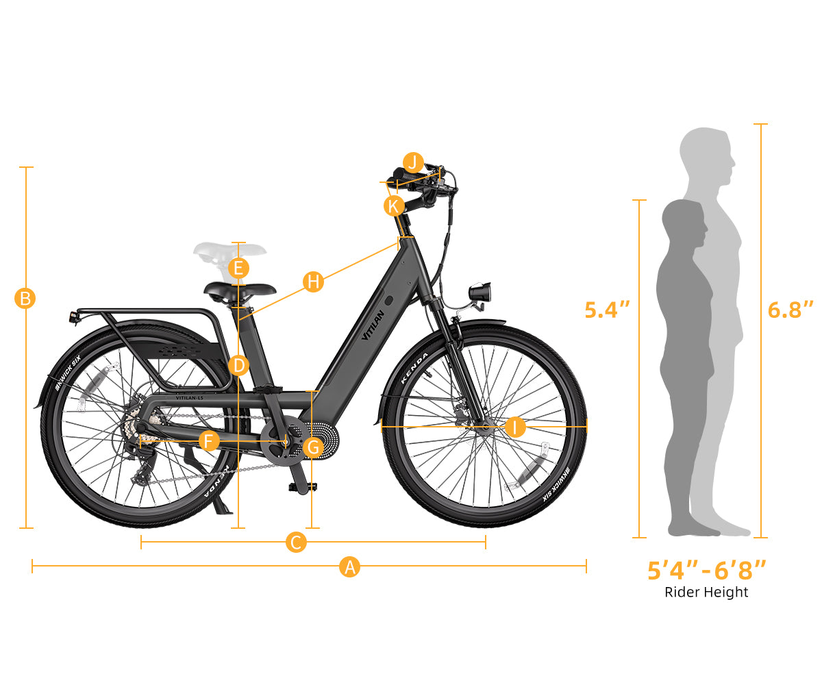 VITILAN L5 Urban Commuter Electric Bike