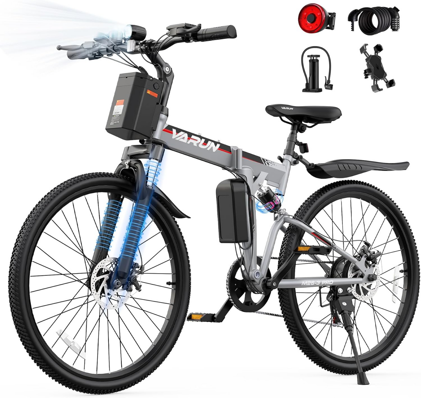 Varun M26-3 Pro Foldable Electric Bikes