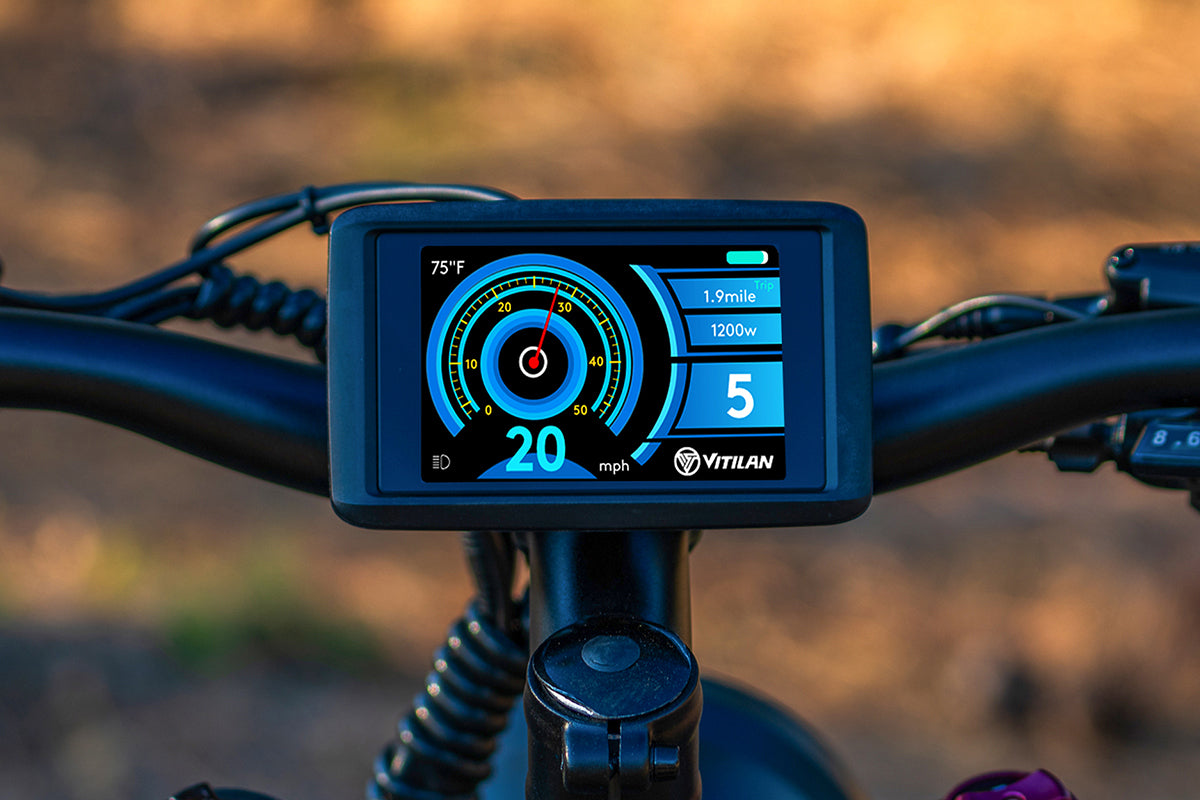 Vitilan T7 Full Suspension Mountain E-bike Available on the Cycle to Work Scheme