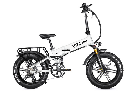 Vitilan I7 Pro Folding Full Suspension Electric Bike image 0