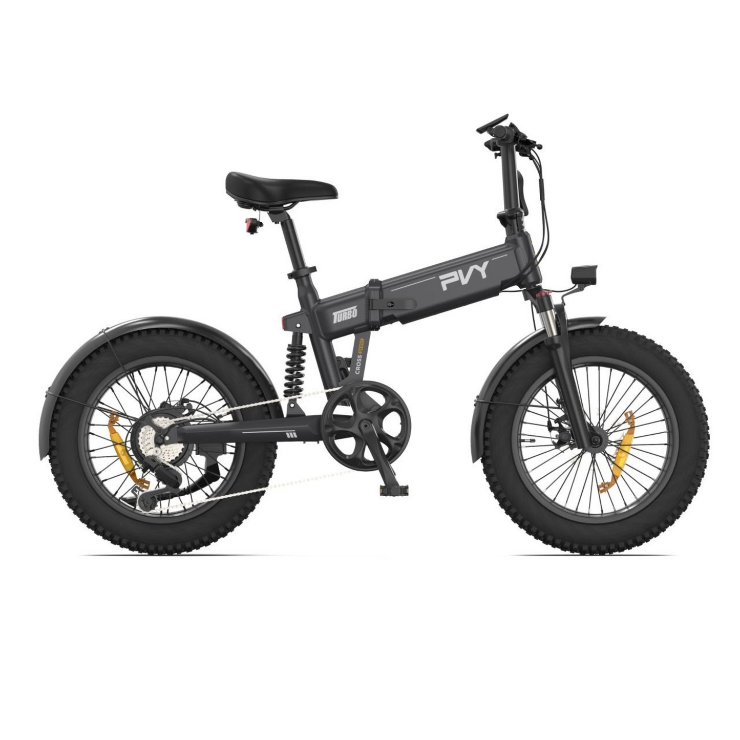 PVY Turbo Folding Electric Bike image 0