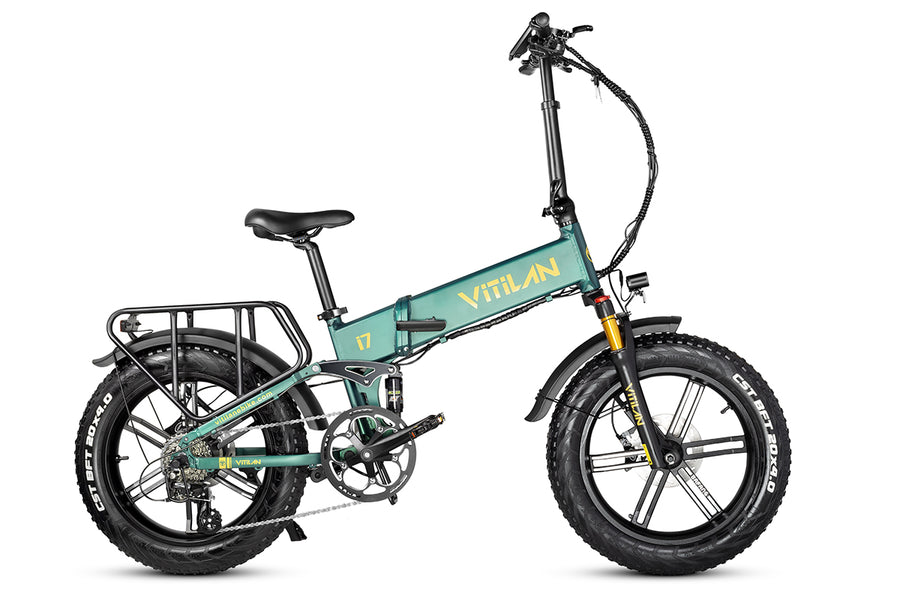 Vitilan I7 Pro Folding Full Suspension Electric Bike image 2
